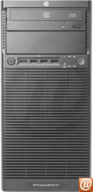 639265-205 - Servidor ProLiant HP ML110 G7 Intel Xeon Quad-Core E3-1220 (3.10GHz) 4GB 250GB Windows Server 2008 Foundation (Substitui ML110 G6 588714-205)